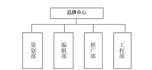 品牌中心组织构架职能及岗位设置